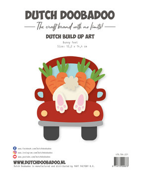 Dutch Doobadoo Dutch Card Art Build Up A5 Bunny Feet (470.784.221) (DISCONTINUED)