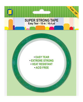 JEJE Produkt Super Strong Tape Easy Tear 15mx9mm (3.3289) JEJE Produkt Super Strong Tape Easy Tear 15mx9mm (3.3289)