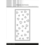 Simple and Basic Mini Slimcard Lots of Hearts Cutting Dies (SBD280) (DISCONTINUED)