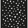 Simple and Basic Lots of Hearts Stencil (SBM001) (DISCONTINUED)