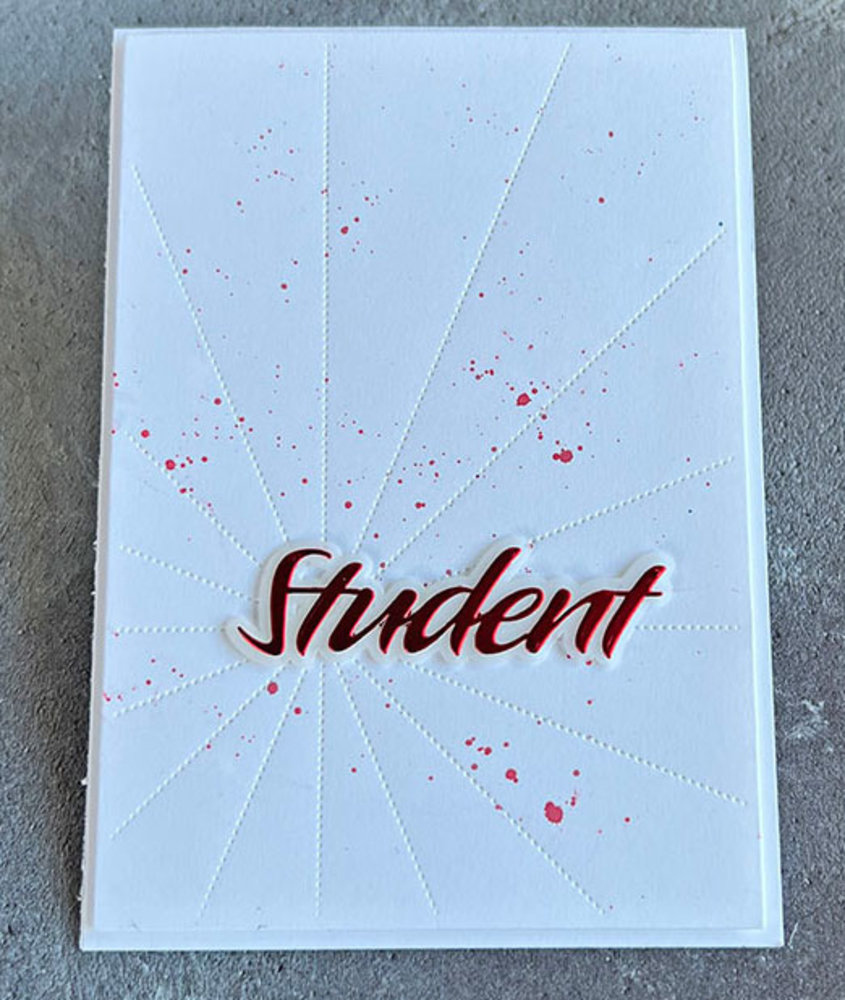 Simple and Basic A6 Sunrays Cutting Dies (SBD278) (DISCONTINUED)