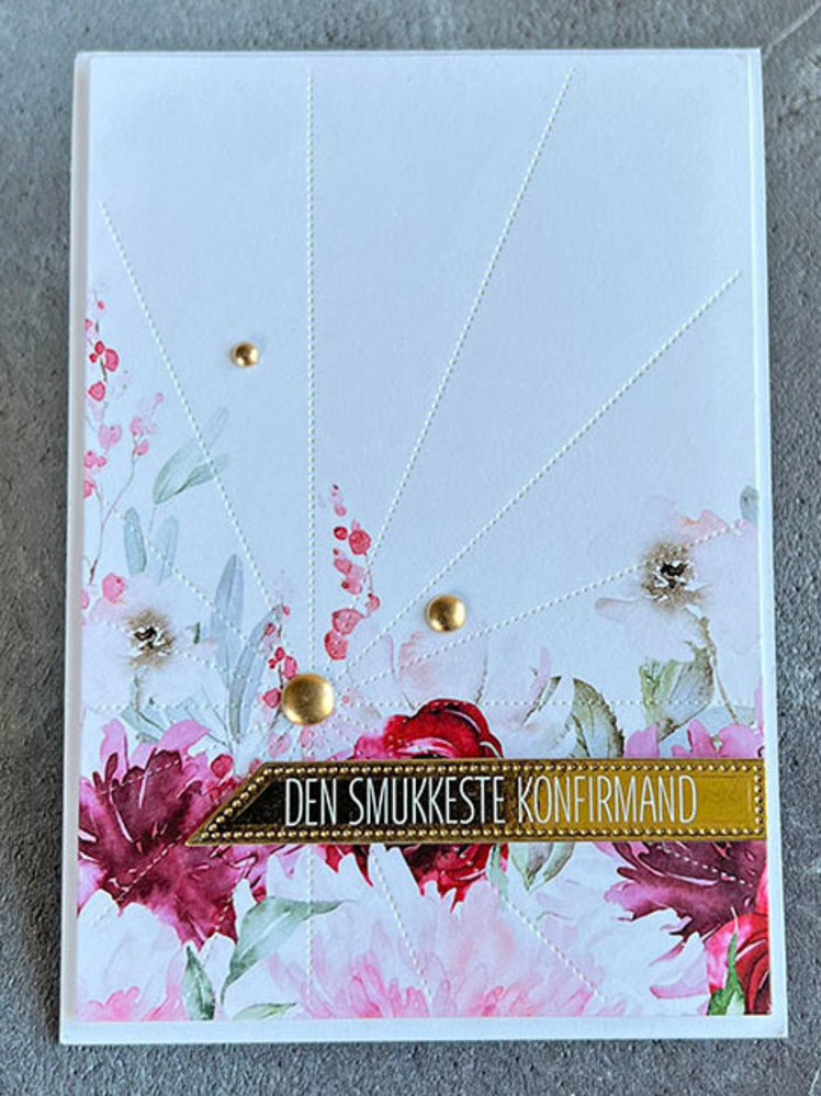 Simple and Basic A6 Sunrays Cutting Dies (SBD278) (DISCONTINUED)