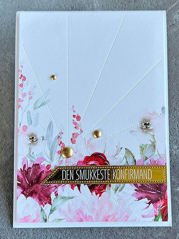 Simple and Basic A6 Sunrays Cutting Dies (SBD278) (DISCONTINUED)