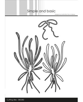 Simple and Basic Bouquet of Leaves and Bow Cutting Dies (SBD282) (DISCONTINUED)
