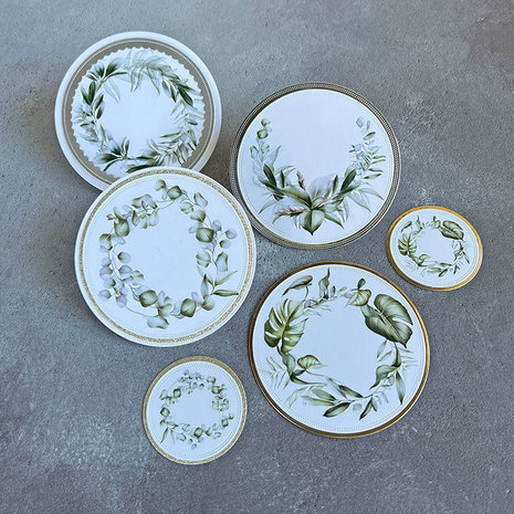 Simple and Basic Green Softness 12x12 Inch Paper Pack (SBP714) (DISCONTINUED)