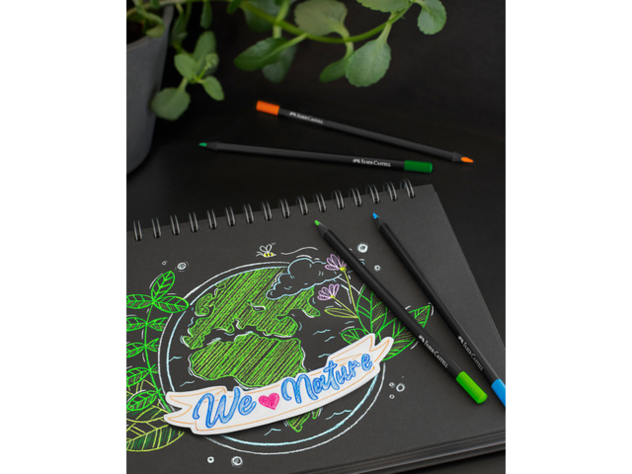 Faber Castell Black Edition Colour Pencils Tin (12pcs) (FC-116413) Faber Castell Black Edition Colour Pencils Tin (12pcs) (FC-116413)