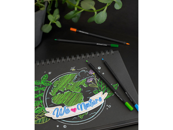 Faber Castell Black Edition Colour Pencils Tin (12pcs) (FC-116413) Faber Castell Black Edition Colour Pencils Tin (12pcs) (FC-116413)