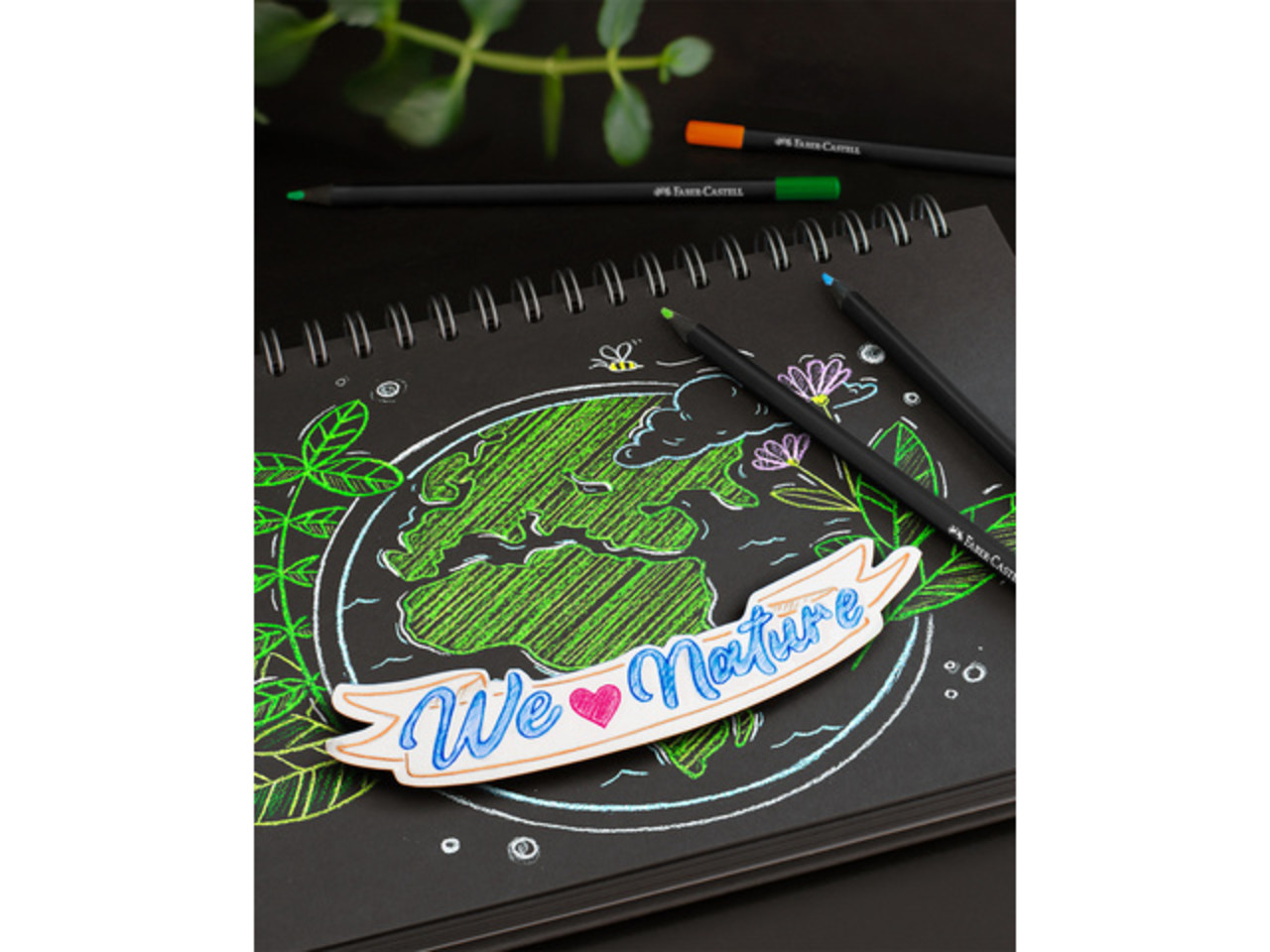 Faber Castell Black Edition Colour Pencils Tin (12pcs) (FC-116413) Faber Castell Black Edition Colour Pencils Tin (12pcs) (FC-116413)