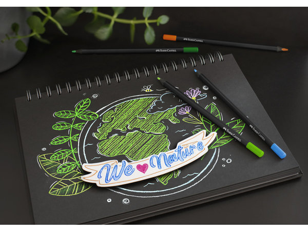 Faber Castell Black Edition Colour Pencils Box (50pcs) (FC-116450) Faber Castell Black Edition Colour Pencils Box (50pcs) (FC-116450)