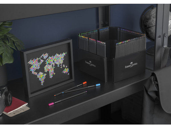 Faber Castell Black Edition Colour Pencils Box (100pcs) (FC-116411) Faber Castell Black Edition Colour Pencils Box (100pcs) (FC-116411)