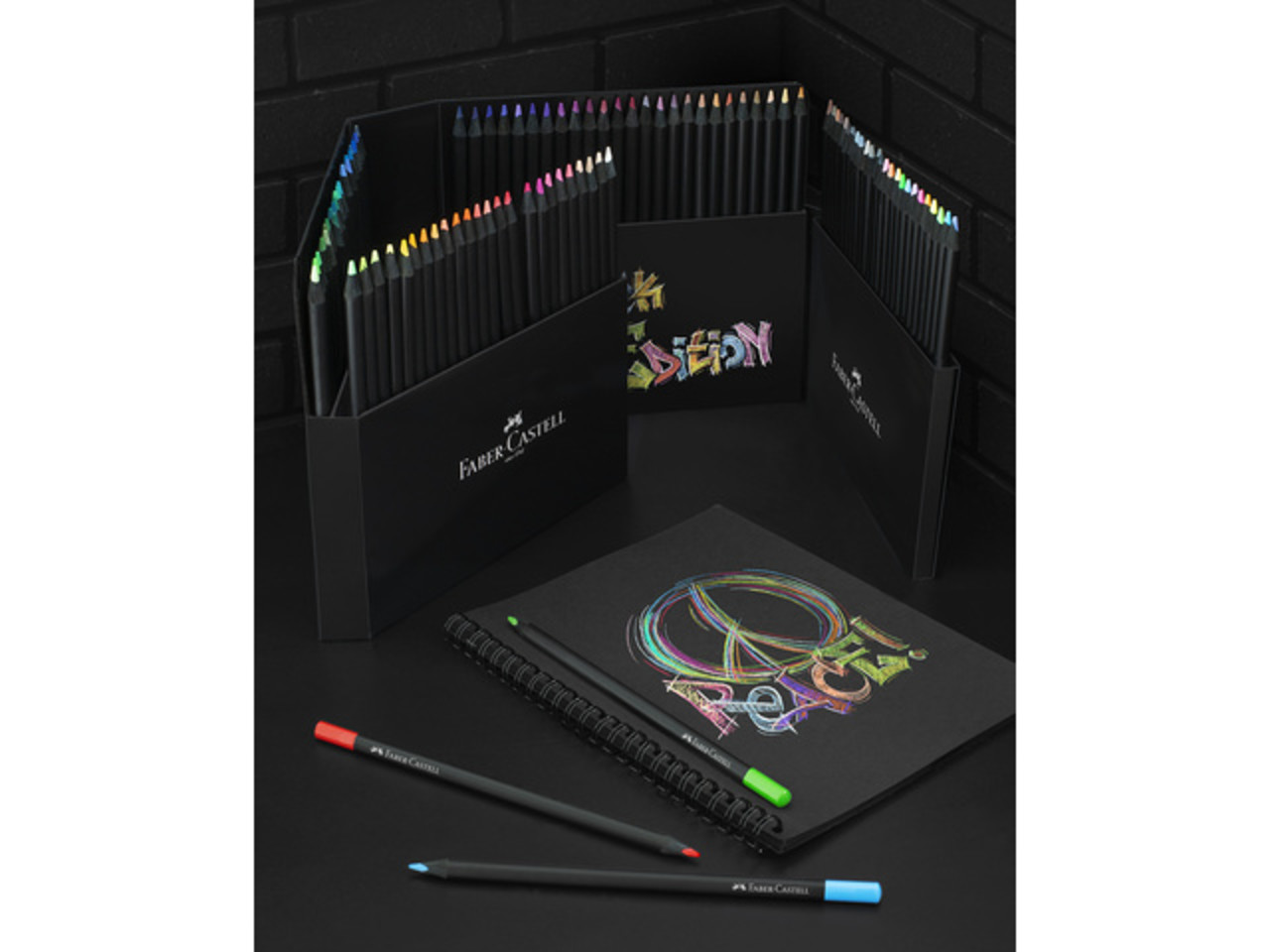 Faber Castell Black Edition Colour Pencils Box (100pcs) (FC-116411) Faber Castell Black Edition Colour Pencils Box (100pcs) (FC-116411)