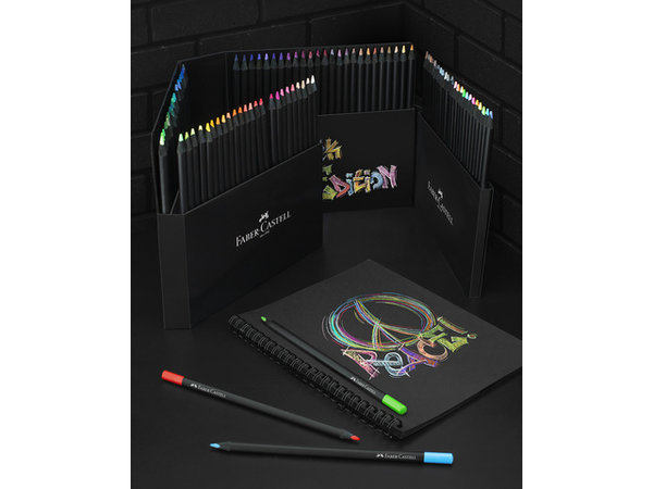 Faber Castell Black Edition Colour Pencils Box (100pcs) (FC-116411) Faber Castell Black Edition Colour Pencils Box (100pcs) (FC-116411)