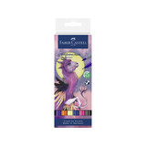 Faber Castell Goldfaber Aqua Dual Markers Fantasy (6pcs) (FC-164526) (DISCONTINUED)