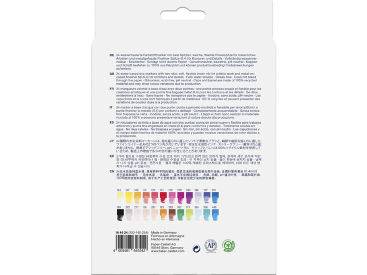 Faber Castell Goldfaber Aqua Dual Markers (24pcs) (FC-164624)