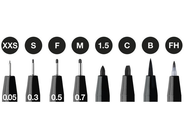 Faber Castell Pitt Artist Pens Black (8pcs) (FC-167158) (DISCONTINUED) Faber Castell Pitt Artist Pens Black (8pcs) (FC-167158) (DISCONTINUED)