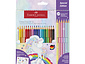Colour Grip Water-soluble & Sparkle Pastel Pencils (Inc. Unicorn Stickers) (18+6spc) (FC-201543) Colour Grip Water-soluble & Sparkle Pastel Pencils (Inc. Unicorn Stickers) (18+6spc) (FC-201543)
