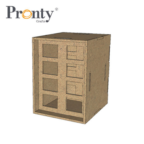 Pronty Crafts MDF Organizer Half Box Acrylic Pens Storage (460.483.018) (OUTLET) Pronty Crafts MDF Organizer Half Box Acrylic Pens Storage (460.483.018) (OUTLET)