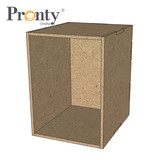 Pronty Crafts MDF Organizer Half Box (460.483.012) (OUTLET)