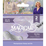 Crafter's Companion Once Upon a Time Stamp & Die You are Magical (S-OUAT-STD-YAMAG) (OUTLET)