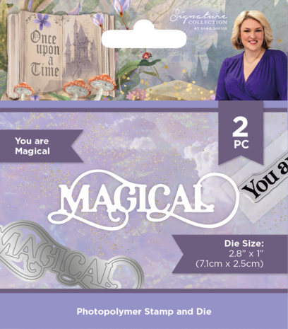 Crafter's Companion Once Upon a Time Stamp & Die You are Magical (S-OUAT-STD-YAMAG) (OUTLET)
