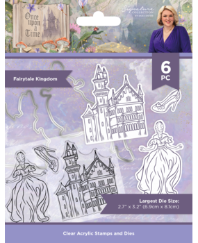 Crafter's Companion Once Upon a Time Stamp & Die Fairytale Kingdom (S-OUAT-STD-FAIK) (OUTLET)