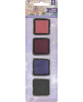 Crafter's Companion Once Upon a Time Pearl Inkpads (4pcs) (S-OUAT-IP-SHI-PEARL4) (OUTLET)