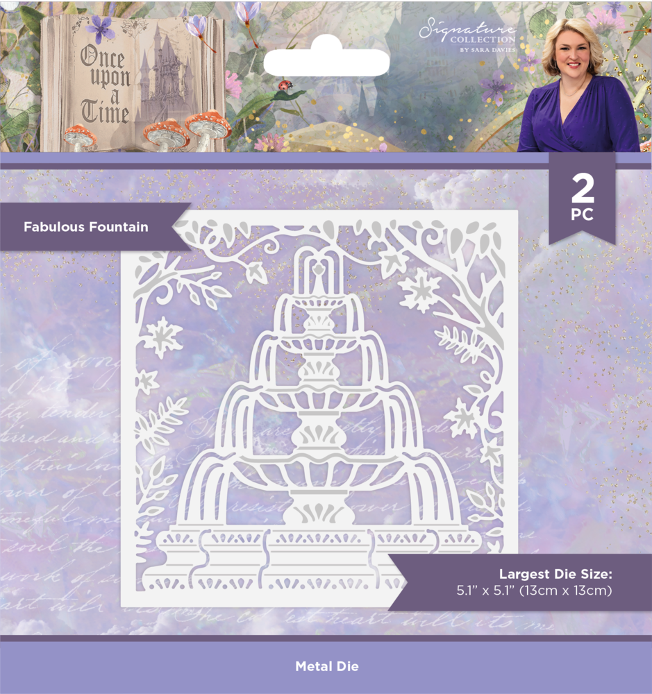 Crafter's Companion Once Upon a Time Metal Die Fabulous Fountain (S-OUAT-MD-FAFOU) (OUTLET)