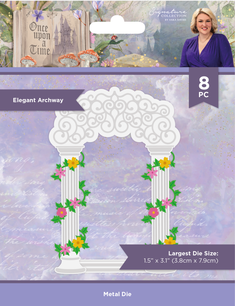 Crafter's Companion Once Upon a Time Metal Die Elegant Archway (S-OUAT-MD-ELARC) (OUTLET)