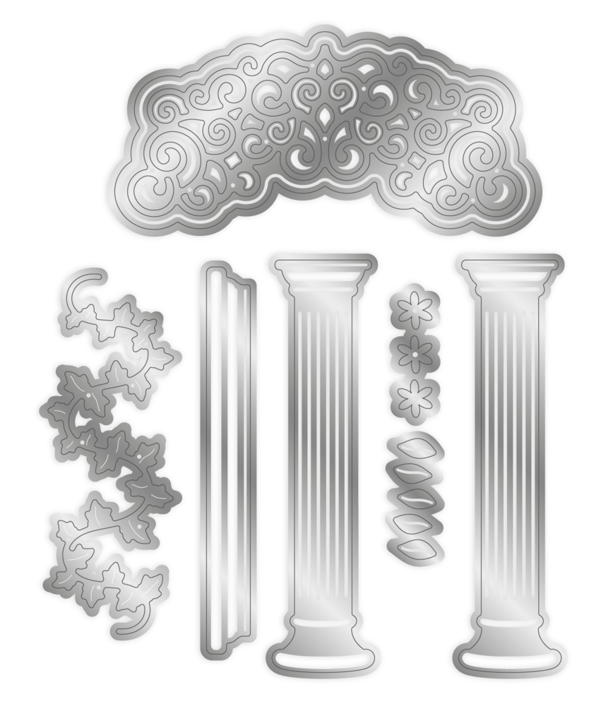 Crafter's Companion Once Upon a Time Metal Die Elegant Archway (S-OUAT-MD-ELARC) (OUTLET)