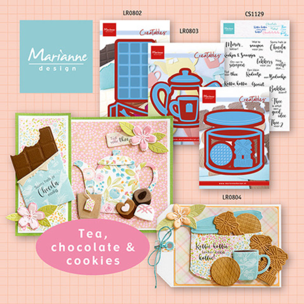 Marianne Design Creatables Chocolate Bar (LR0802) (DISCONTINUED) Marianne Design Creatables Chocolate Bar (LR0802) (DISCONTINUED)