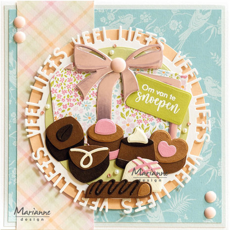 Marianne Design Collectables Dies by Marleen Chocolates (COL1528) (DISCONTINUED)