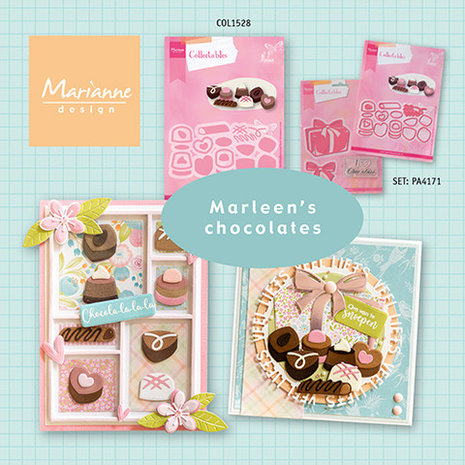 Marianne Design Collectables Dies by Marleen Chocolates (COL1528) (DISCONTINUED)