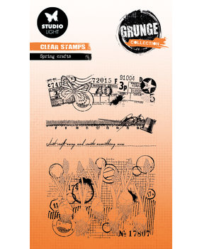 Studio Light Spring Crafts Grunge Stamps (SL-GR-STAMP398) (OUTLET) Studio Light Spring Crafts Grunge Stamps (SL-GR-STAMP398) (OUTLET)