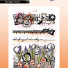 Studio Light Spring Crafts Grunge Stamps (SL-GR-STAMP398) (OUTLET) Studio Light Spring Crafts Grunge Stamps (SL-GR-STAMP398) (OUTLET)