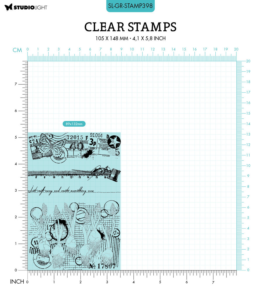 Studio Light Spring Crafts Grunge Stamps (SL-GR-STAMP398) (OUTLET) Studio Light Spring Crafts Grunge Stamps (SL-GR-STAMP398) (OUTLET)