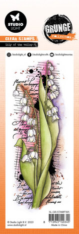 Studio Light Lily of the Valley Grunge Stamps (SL-GR-STAMP395) (OUTLET)