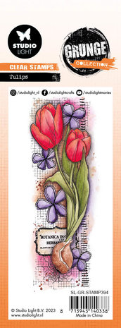 Studio Light Tulips Grunge Stamps (SL-GR-STAMP394) (OUTLET)