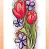 Studio Light Tulips Grunge Stamps (SL-GR-STAMP394) (OUTLET) Studio Light Tulips Grunge Stamps (SL-GR-STAMP394) (OUTLET)