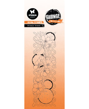 Studio Light Primula Branch Grunge Stamps (SL-GR-STAMP393) (OUTLET) Studio Light Primula Branch Grunge Stamps (SL-GR-STAMP393) (OUTLET)