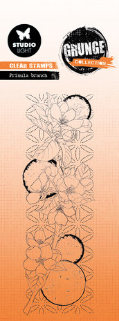 Studio Light Primula Branch Grunge Stamps (SL-GR-STAMP393) (OUTLET) Studio Light Primula Branch Grunge Stamps (SL-GR-STAMP393) (OUTLET)