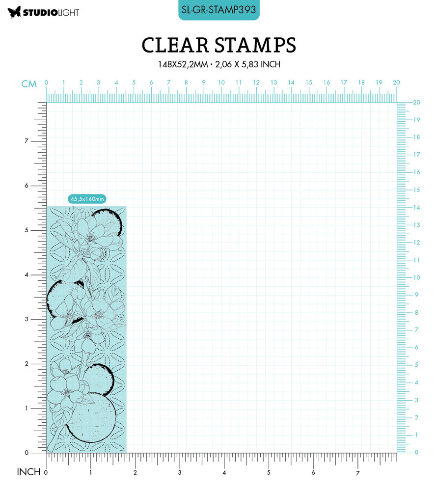 Studio Light Primula Branch Grunge Stamps (SL-GR-STAMP393) (OUTLET) Studio Light Primula Branch Grunge Stamps (SL-GR-STAMP393) (OUTLET)