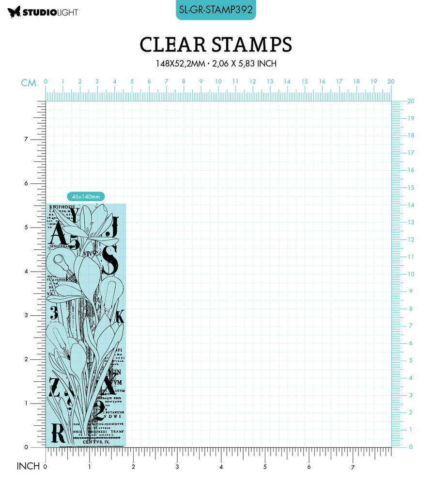 Studio Light Crocus Flower Grunge Stamps (SL-GR-STAMP392) (OUTLET) Studio Light Crocus Flower Grunge Stamps (SL-GR-STAMP392) (OUTLET)