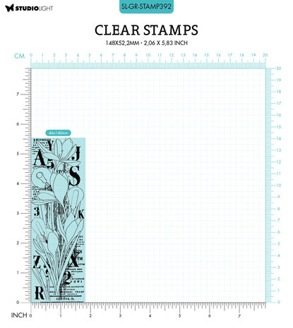 Studio Light Crocus Flower Grunge Stamps (SL-GR-STAMP392) (OUTLET) Studio Light Crocus Flower Grunge Stamps (SL-GR-STAMP392) (OUTLET)