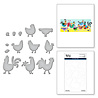 Spellbinders Spring Chicken Etched Dies (S6-209) (OUTLET) Spellbinders Spring Chicken Etched Dies (S6-209) (OUTLET)