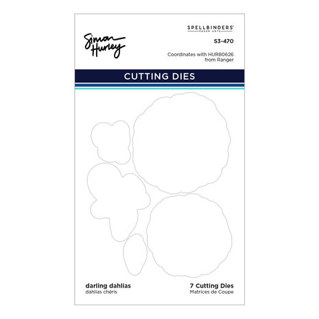 Spellbinders Darling Dahlias Etched Dies (S3-470) (OUTLET) Spellbinders Darling Dahlias Etched Dies (S3-470) (OUTLET)