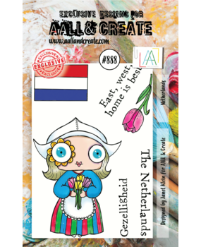 Aall and Create Stamp Set A7 Netherlands (AALL-TP-888) (DISCONTINUED)