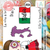 Aall and Create Stamp Set A7 Italy (AALL-TP-884) (OUTLET)