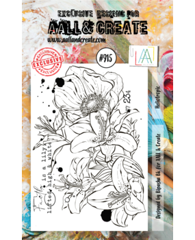 Aall and Create Stamp Set A7 Heliotropic (AALL-TP-915) (DISCONTINUED)