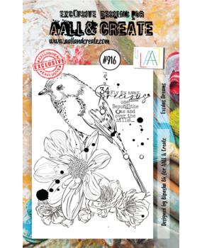 Aall and Create Stamp Set A7 Exodus Dreams (AALL-TP-916) (DISCONTINUED)