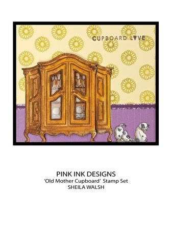 Pink Ink Designs Old Mother Cupboard A5 Clear Stamps (PI208) (OUTLET) Pink Ink Designs Old Mother Cupboard A5 Clear Stamps (PI208) (OUTLET)